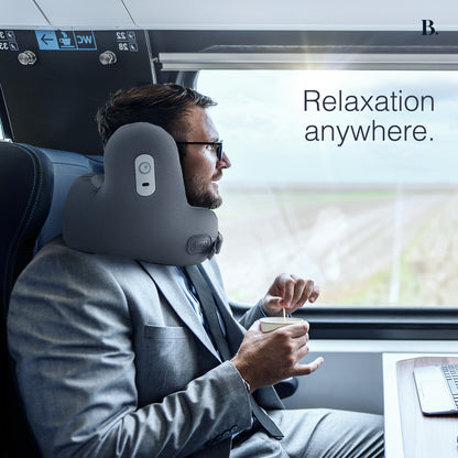 JetSnooze™ Noise-Cancelling Travel Pillow