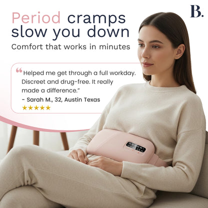 CrampRelief™ Heat & Massage Belt