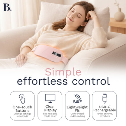 CrampRelief™ Heat & Massage Belt