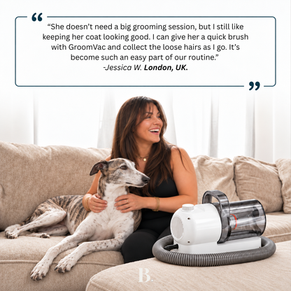 GroomVac Pet Grooming Essentials